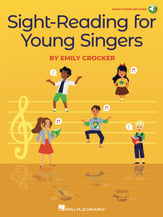 Sight-Reading for Young Singers Unison Book & Online Audio cover